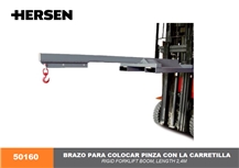 50160 Rigid Forklift Boom, length 2.4 m