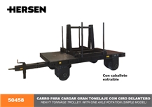 50458 Heavy tonnage trolley. With one axle rotation (Simple Model)