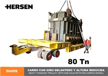 50459 Heavy tonnage trolley with one axle rotation (Simple model)