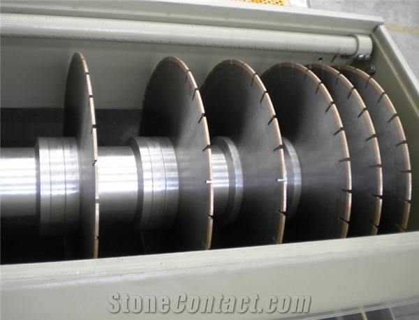 HD-2 Cutting machine multidisc with two axis, Multi-Blade Cross-Cutter, Trimming Machine
