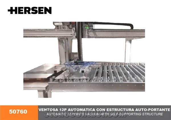 Hersen 50760-12 Eight points vacuum for sandwich panels with depressor and radiocontrol