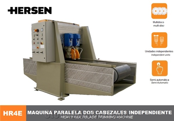 HR4 Parallel Cutting with Independent Heads- Heavy Multiblade Trimming Machine
