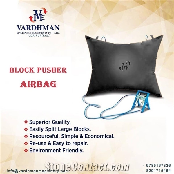 Quarry Block Pusher Air Bags / Hydro Bag for Quarry