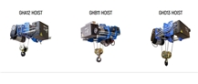 HOIST / NEW HOIST GENERATION (GHA12, GHB11, GHD13) UNTIL 12,5T