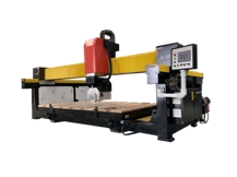 3 Axis 45° 90° CNC Bridge Saw Quartz Stone Marble, Granite Cutting Machine - ASC-2032-S-3