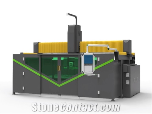 5 Axis CNC Working Center, Bridge Cutting Saw for Stone Big Stone Cutting Machine ASC-2032-S-5 