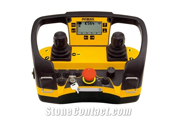 DRC-MP radio control system- Precise control by joystick or hand-held transmitter