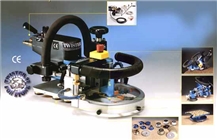 TWISTER 97 portable combined hydraulic machine for profiling, trimming and polishing