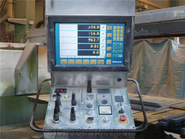 Bisso Used Ref. 1975 Bridge Saw Cutting Machine