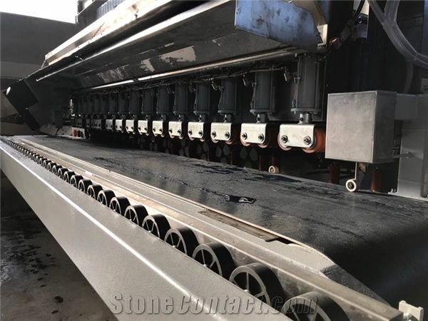 Used COMANDULLI EDILUX Ref. 1089X Edge Polishing Machine For Straight Edges And Bevels