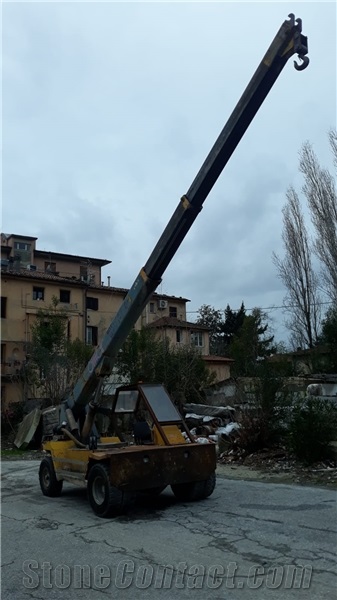 Used Mobile Crane Omar 9 Ton Container Loader