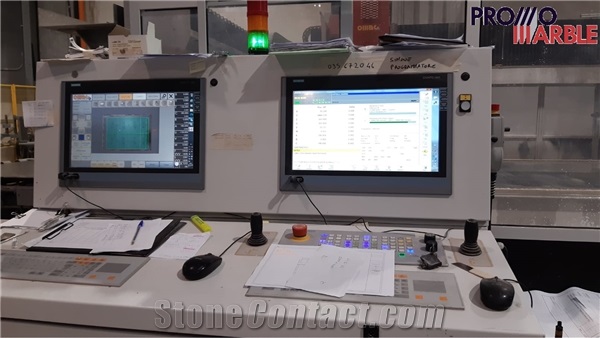 Secondhand Omag Multicut Dual CNC Bridge Cutting Machine