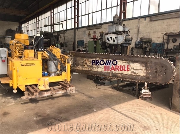 Used Quarry Chain Saw Korfmann St50vh