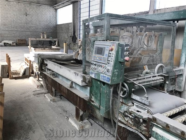 Used Breton Polishing Line For Marble Tiles And Slabs Ref. 2089