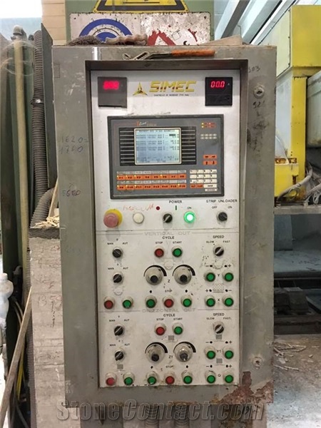 Second Hand SIMEC Multi Blade Block Cutter For Granite Ref. 1689
