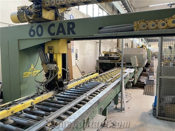 Simec Polishing Line For Granite Tile Ref. 2128- Used Slab Polishing Line Machine