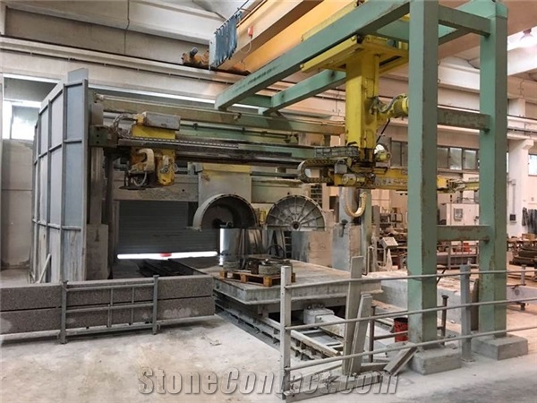 Second Hand SIMEC Multi Blade Block Cutter For Granite Ref. 1689