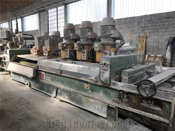 Used Breton Polishing Line For Marble Tiles And Slabs Ref. 2089