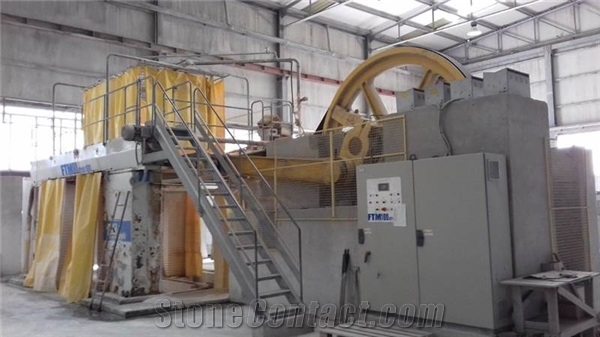 Second Hand FM Marble Multi Blade Gang Saw Machine Ref. TM4003