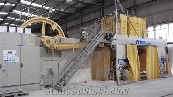 Second Hand FM Marble Multi Blade Gang Saw Machine Ref. TM4003