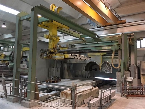Second Hand SIMEC Multi Blade Block Cutter For Granite Ref. 1689