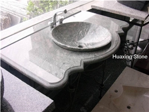 Grey Marble Vanity Top