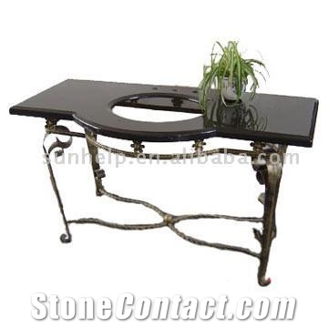 Black Granite Vanity Top