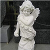 White Marble Human Sculpture