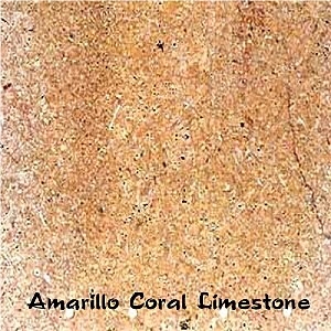 Amarillo Coral Limestone Tile, Spain Yellow Limestone