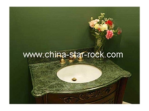 Big Variegated Green Granite Vanity Tops