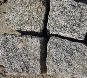 Grey Granite Cobblestone