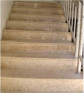 Granite Steps,stone Steps,granite Stairs,stone Sta, G682 Yellow Granite Stairs