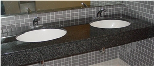 Black Granite Vanity Top