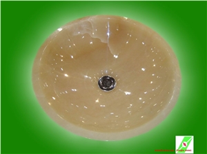 Stone Sink&Basins-1, Yellow Onyx Basins Stone Sink&Basins-1, Yellow Onyx Basins