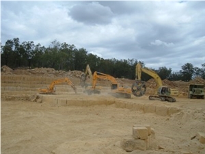 Yellow Sandstone Block