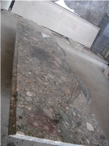 Brown Granite Kitchen Countertops