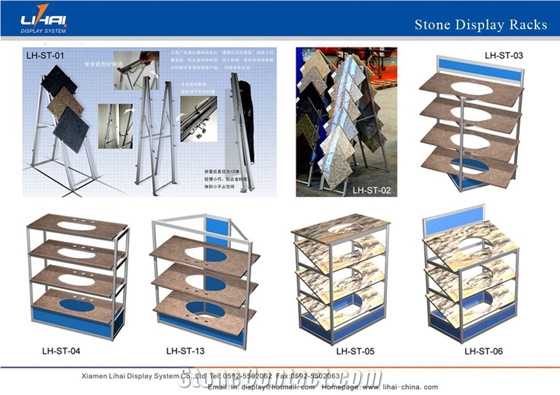 Stone Display Racks