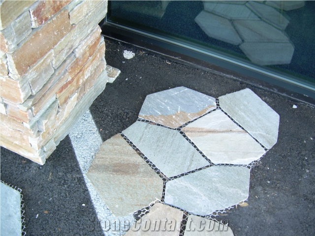 Placer Gold Quartzite, Flagstone
