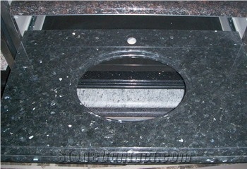 Emerald Pearl Green Granite Vanity Top