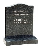 Black Granite Headstone,Monument