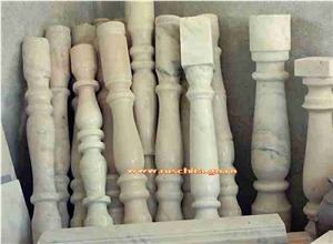 White Marble Classic Balustrade