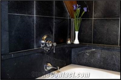 Black Galaxy Soapstone Tiles