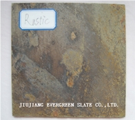 China Rust Slate Slabs & Tiles