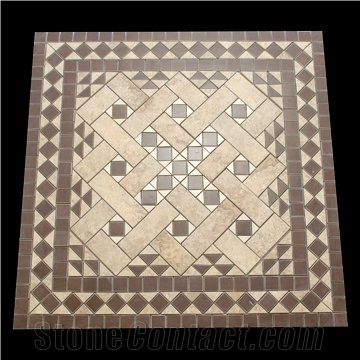 Kahve Ahenk Mosaic Medallion