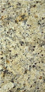 Giallo Ornamental Granite Slabs & Tiles, Brazil Yellow Granite