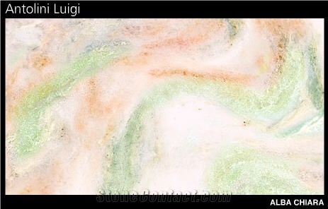 Alba Chiara Marble Slabs & Tiles, India Green Marble