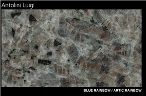 Blue Rainbow-Artic Rainbow Granite