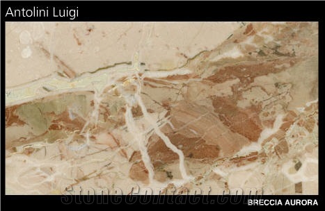 Breccia Aurora Marble Slabs & Tiles
