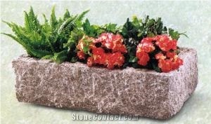 Granite Flowerpot