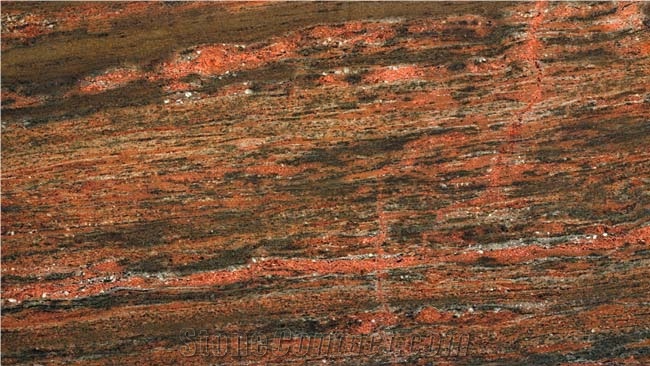 Rose Wood Granite Slabs & Tiles, Canada Red Granite
